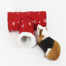 Load image into Gallery viewer, Warm Fabric Hamster Seesaw Tube Tunnel