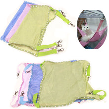 Load image into Gallery viewer, Breathable Dog Pet cat Rat Rabbit /Ferret Chinchilla/Cat Hammock Cage Small Dog Bed Cover Bag Blankets hanging bed cage pet rest