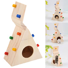 Load image into Gallery viewer, Wooden Colorful Scaling Ladder Fun Toy