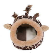 Load image into Gallery viewer, Dot Leopard Beds Warm Winter Rat Beds