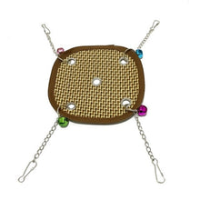 Load image into Gallery viewer, Straw Bird Climbing Toy Parrot Perched Platform Hamster Hammock Bed Toys Soft Animal Bed Nest Pet Bird Accessories